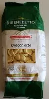 Mängden socker i Orecchiette