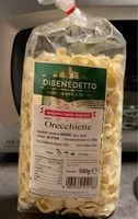 Mängden socker i Orecchiette