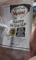 Mängden socker i Salame felino igp