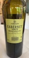 Mängden socker i Cabernet veneto