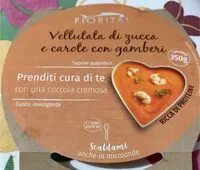 Mängden socker i Vellutata di zucca carote con gamberi