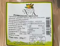 Mängden socker i Pomodori secchi