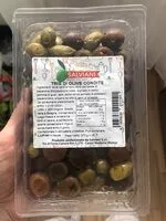 Mängden socker i Tris di Olive condite