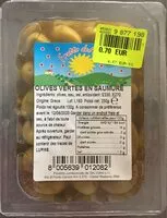 Mängden socker i Olives vertes en saumure