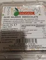 Mängden socker i Olive kalamon denocciolate