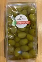 Mängden socker i Olive verdi denocciolate