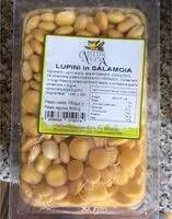 Mängden socker i Lupini in salamoia