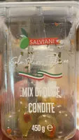 Mängden socker i Mix di olive condite