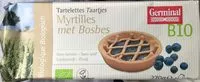 Mängden socker i Tartelettes aux myrtilles