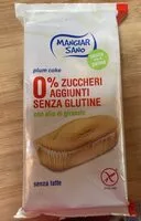 Mängden socker i Plum cake 0% zuccheri