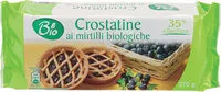 Mängden socker i Crostatine ai Mirtilli Biologiche