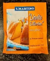Mängden socker i Lievito S.Martino