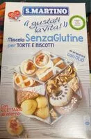 Mängden socker i Miscela senza glutine per torte e biscotti