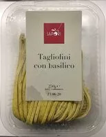 Mängden socker i Tagliolini au Basilic