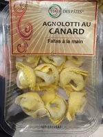 Mängden socker i Agnolotti au Canard