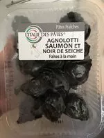 Mängden socker i 250G Agnolo. noir Seiche + Saumon Galileo