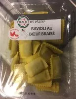 Mängden socker i Ravioli au boeuf braisé