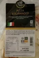 Mängden socker i Pizza 4 fromaggi