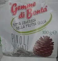 Mängden socker i Pinoli sgusciati