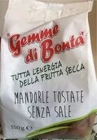 Mängden socker i Mandorle tostate senza sale