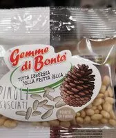 Mängden socker i Pinoli sgusciati