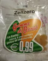 Mängden socker i Zenzero a Cubetti