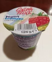 Mängden socker i Uogurt cremoso con fragola