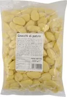 Mängden socker i Gnocchi di patate tawe away