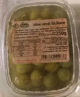 Mängden socker i Olive verdi siciliane
