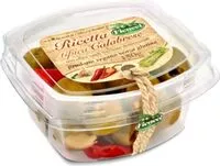 Mängden socker i Olive ricetta tipica calabrese