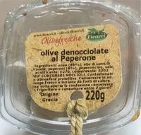 Mängden socker i Olive denocciolate al peperone