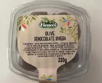 Mängden socker i Olive denocciolate Riviera