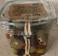 Mängden socker i Mix olive denocciolate farcite e affettate