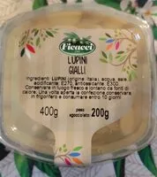 Mängden socker i Lupini gialli