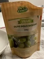 Mängden socker i Olive dolci siciliane