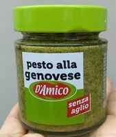 Mängden socker i Pesto alla genovese senza aglio