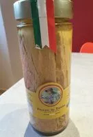 Mängden socker i Filetti di tonno all 'olio di oliva