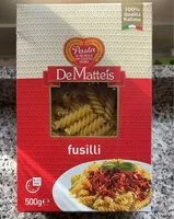 Mängden socker i Fusilli