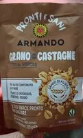 Mängden socker i Pronti e sani grano e castagne