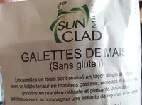 Mängden socker i Galette de mais sans gluten