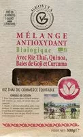 Mängden socker i Mélange riz et quinoa bio baies de goji curcuma Geovita