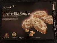 Mängden socker i Ricciarelli di Siena