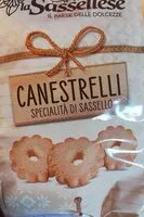 Mängden socker i Canestrelli