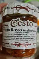 Mängden socker i Pesto rosso