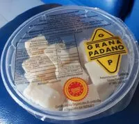 Mängden socker i Grana Padano