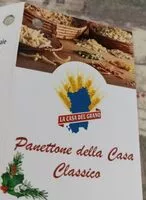 Mängden socker i Panettone della casa classico