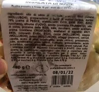 Mängden socker i Insalata di mare