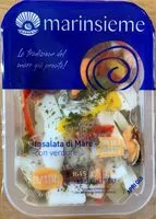 Mängden socker i Insalata di mare con verdure