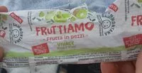 Mängden socker i Gelato Fruttiamo "vivace" mela e kiwi