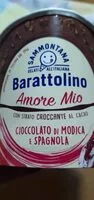 Mängden socker i Barattolino Amore mio - cioccolato di Modica e spagnola